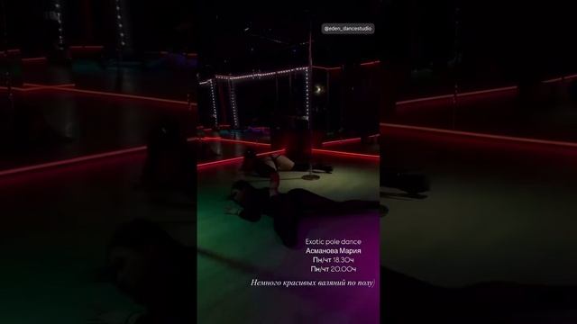 Exotic pole dance Асманова Мария Eden dance studio 170125 (1)