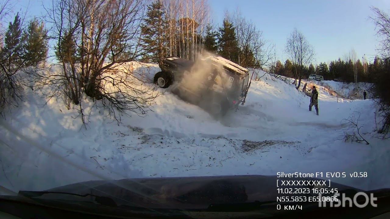 покатушка 11.02.23 видео с регистратора шнивы