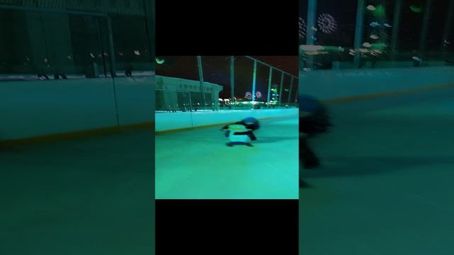 На катке в парке Яуза