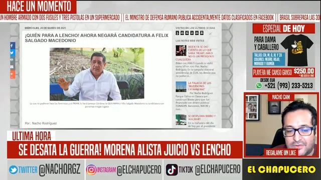 SE ACABÓ! MORENA Y PT ALISTAN JUICIO POLÍTICO FAST TRACK VS LENCHO. USARAN LA APLANDORA. ADIÓS