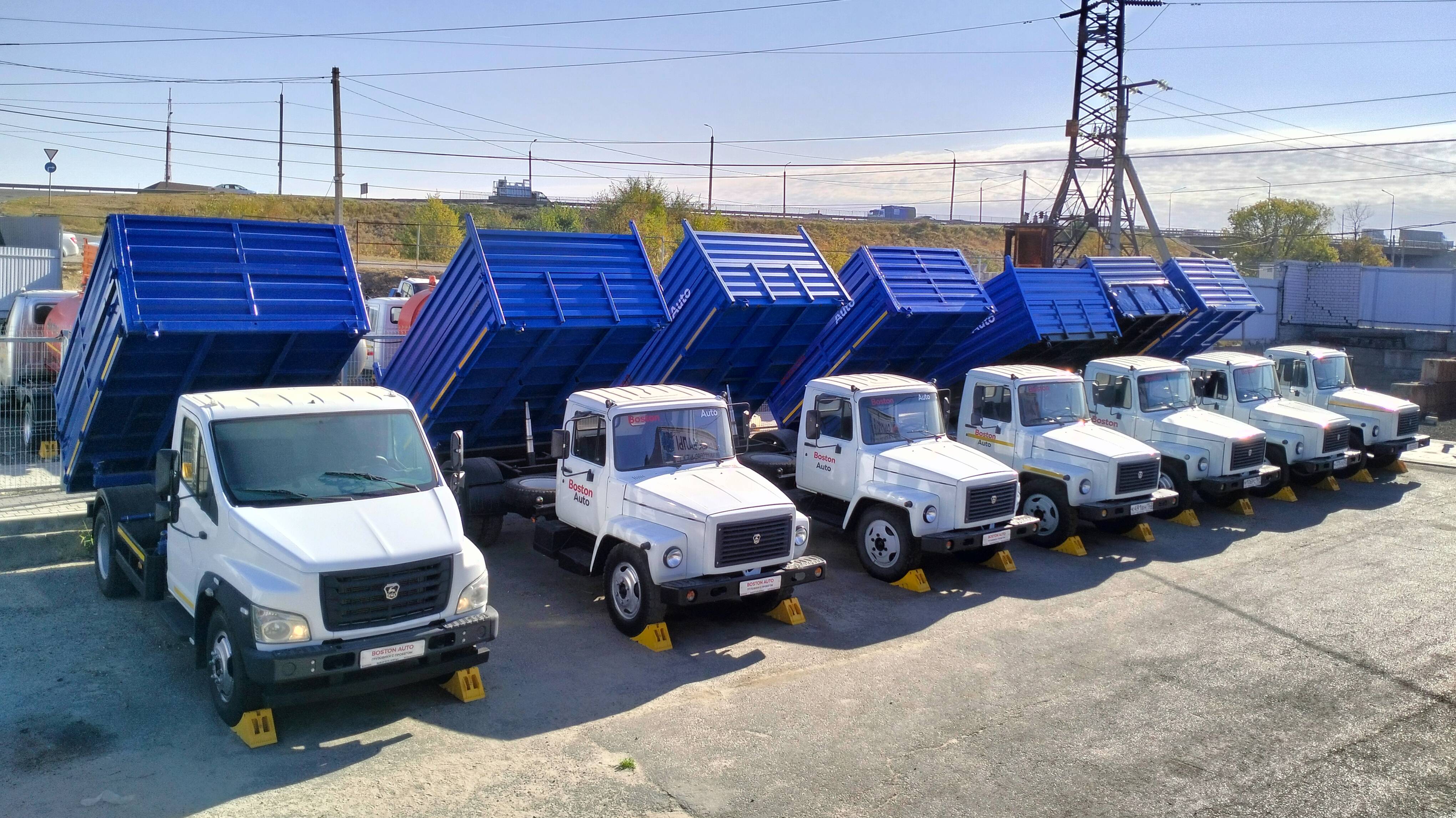 В продаже самосвалы Газ 3309 с 3ёх сторонней разгрузкой. Автосалон Boston Auto в Волгограде