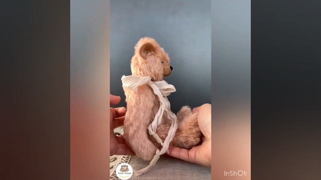 Teddy bear handmade/ Мишка Тедди ручная работа