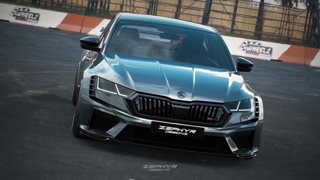 Skoda Octavia vRS widebody 2023