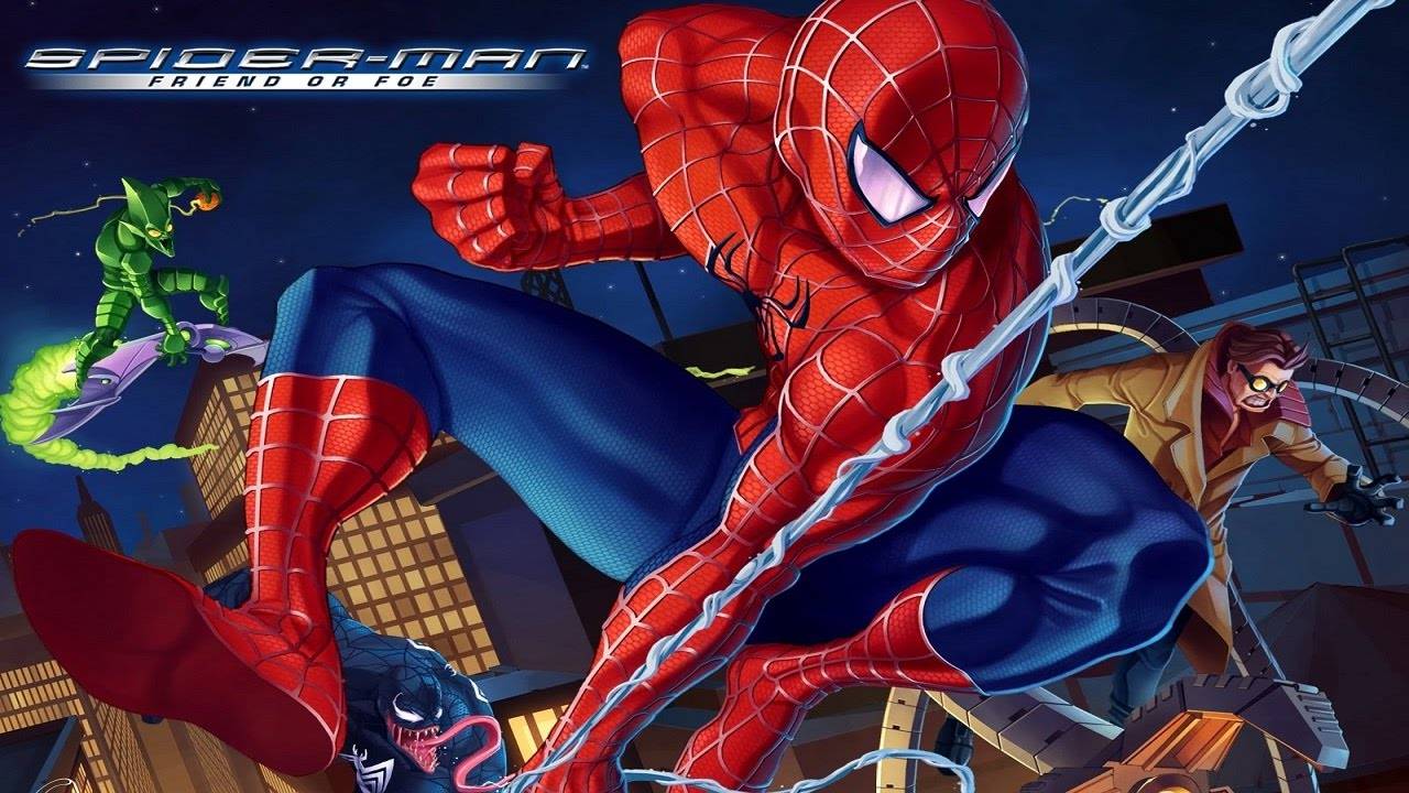 Играем в Spider - Man: Friend or Foe (2007) | Серия 4