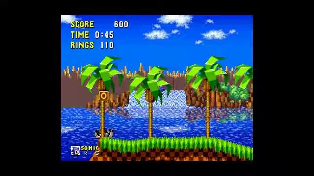 sonic the hedgehog порт для ps1 demo .webm