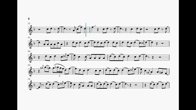 Happy___Супер_весёлая_(Pharrel_Williams)_Alto_Sax_Eb[1]
