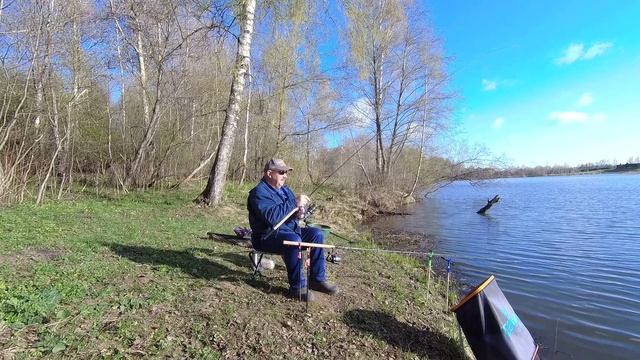 Весна рыбалка на фидер.