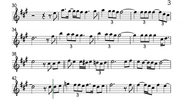 Hanggang Alto Sax Sheet Music Backing Track Play Along Partitura ( 720 X 1280 )