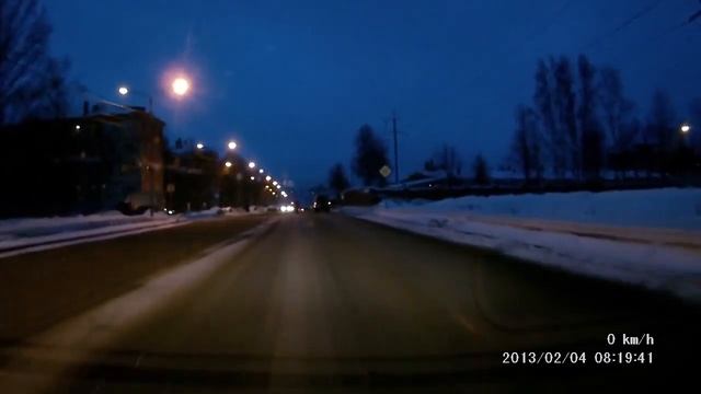 Газель и пешеходы