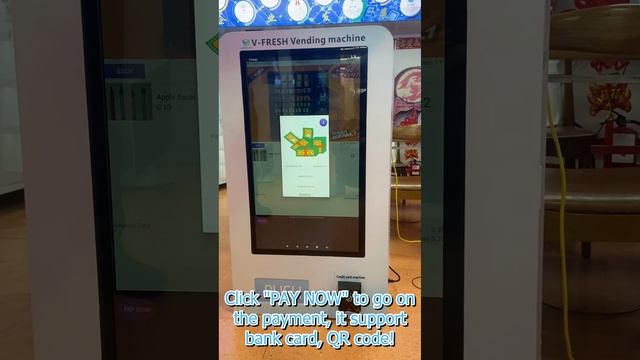 VS240321 Touch screen walll mount  Vending Machine with Age identification for box package product