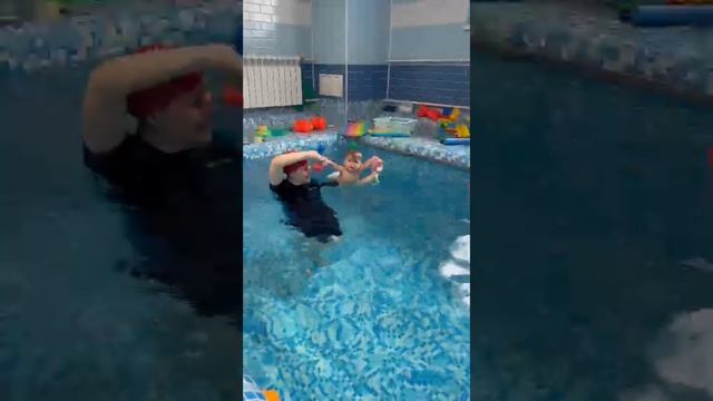 Учимся плавать часть 4