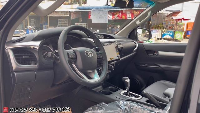 Toyota Hilux Revo V-Edition 2023 Black Color [Toyota Pickup] 4 Cylinder, 2.8L, 201hp #toyota #hilux