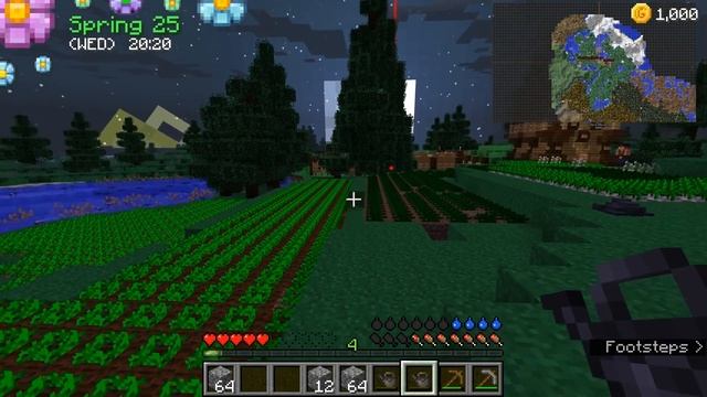 Inexperienced Farmer Starts Career With Monster 1000 Turnip Farm!! - Minecraft Mod - Farming Valley