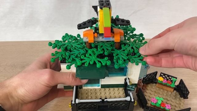 I made a LEGO ZOO Research Station... 🦜