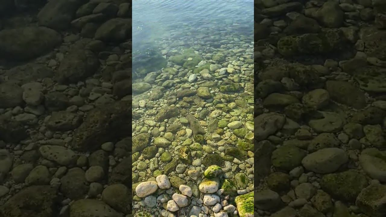 Берег Моря в штиль с небольшой рябью #beach #waves #nature #travel