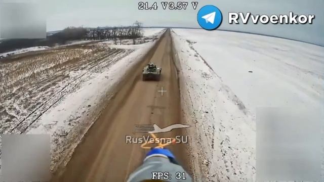 Разгром 56-м полком техники НАТО в боях в Курской области