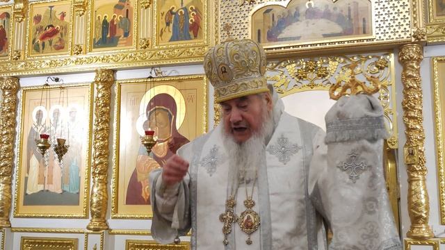 Проповедь в Крещенский сочельник 2025 года.
