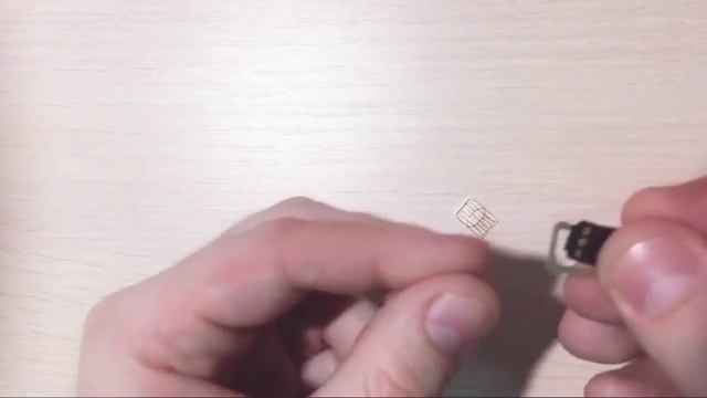 How to insert Gevey AIO 6 into a SIM-card slot
