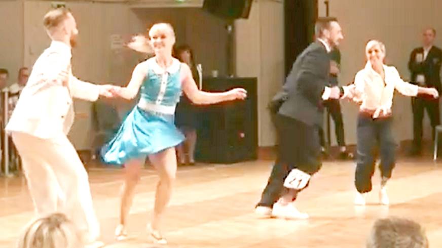 Boogie Woogie European Championship 2019 Semifinal - Sondre & Tanya. Танцы