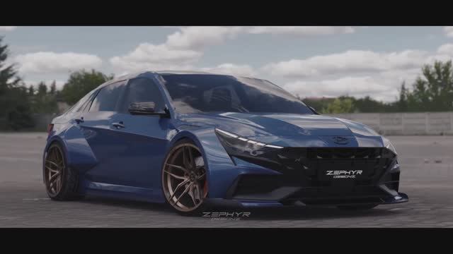 Hyundai Elantra N 2023 Bodykit concept