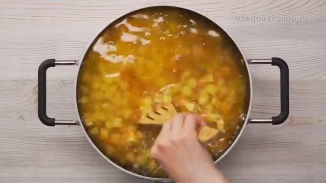 Сырный суп с зеленью пошаговый рецепт