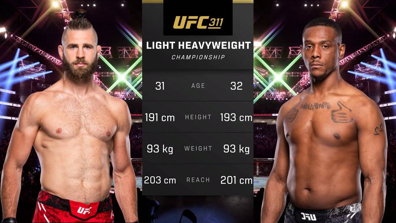 Иржи Прохазки против Джамала Хилла  - UFC 311 (Игра UFC 5)