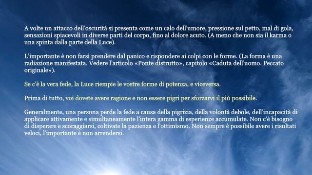 COME MANTENERE LA FEDE l'articolo di Yuri Lutsenko Aprile 2020