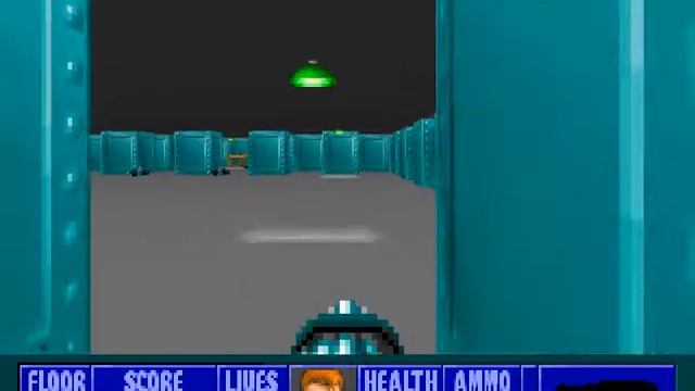 Wolfenstein 3D TC Walkthrough - Episode 2 Operation: EisenFaust [Floor 9 - 100% Secret]