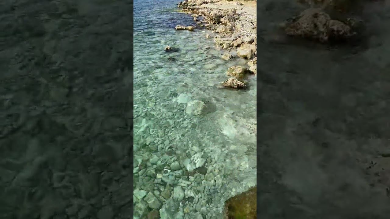 Морские волны, шум моря и красивый берег #beach #waves #sea #nature