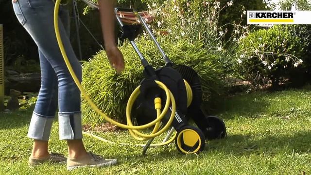 Тележка для шланга Karcher – новый стандарт в водоснабжении!