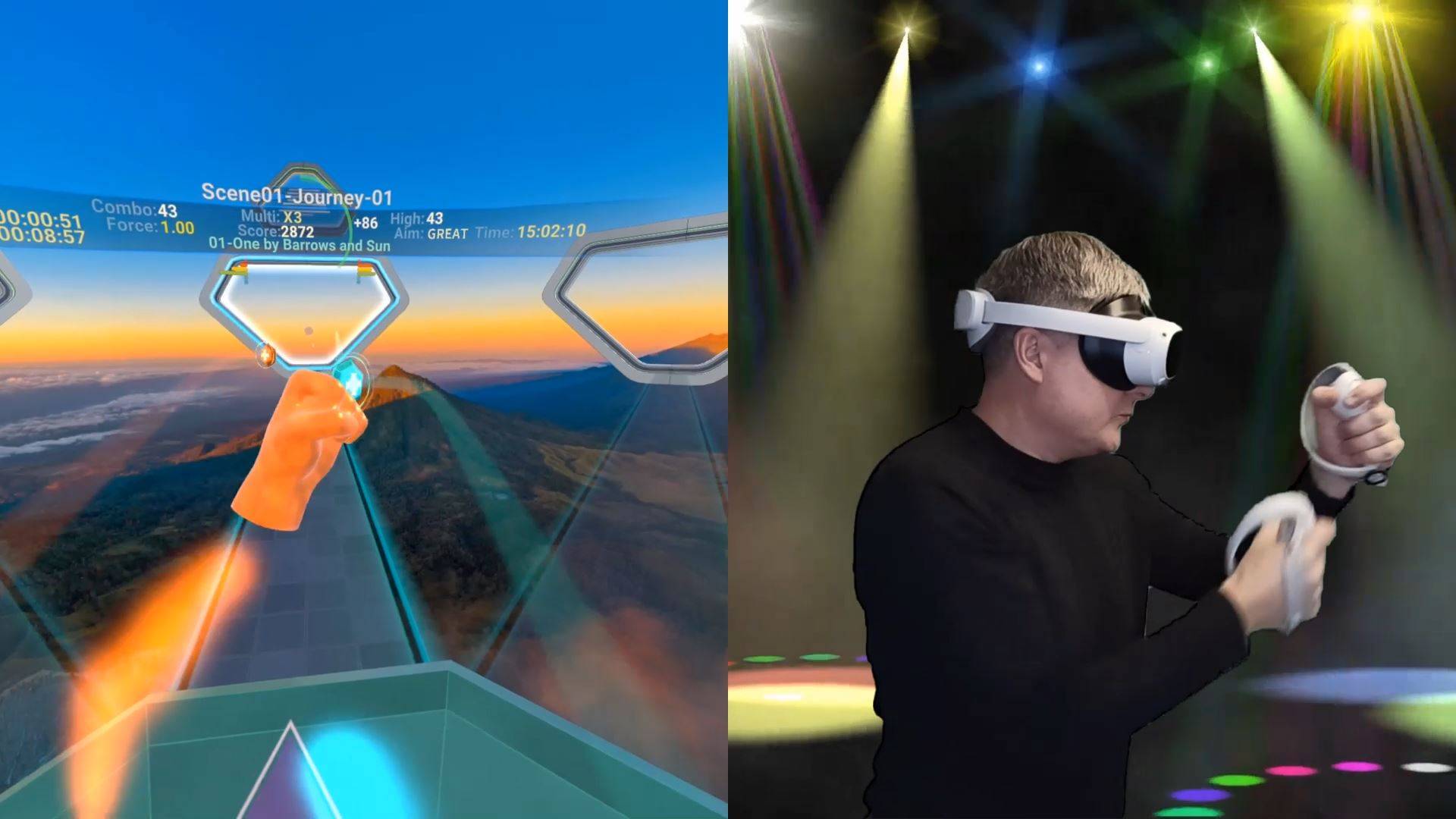 Hitsream VR fitness on Pico 4