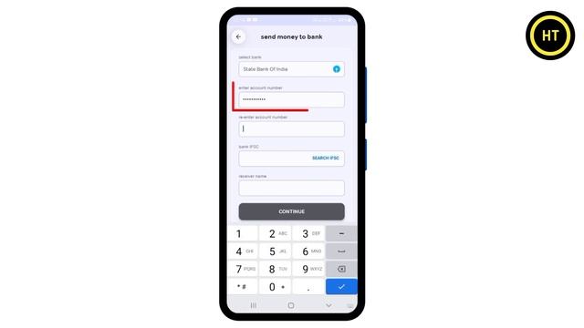 re enter account number matlab kya hota hai | re enter account number meaning in hindi