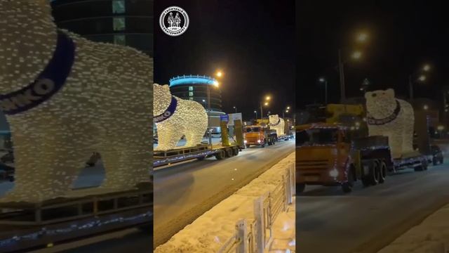 Наш новогодний ответ грузовикам с Кока Колой