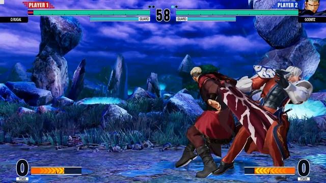 KOF XV - Omega Rugal (Boss Challenge Ver.) VS Goenitz (Boss Challenge Ver.)