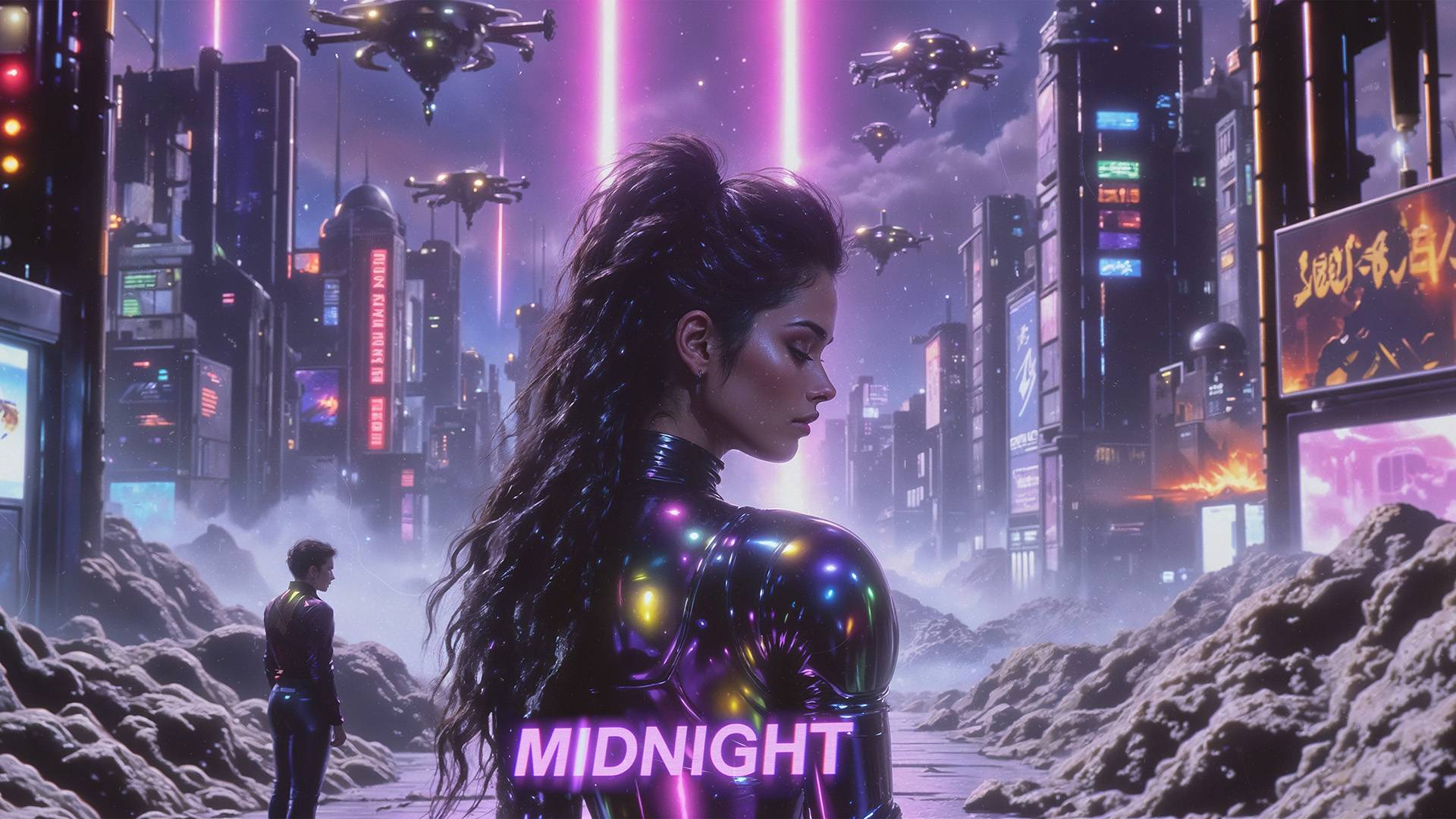 ＭＩＤＮＩＧＨＴ // ＳＹＮＴＨＷＡＶＥ　|　ＤＲＥＡＭＷＡＶＥ　|　(ミッドナイト)