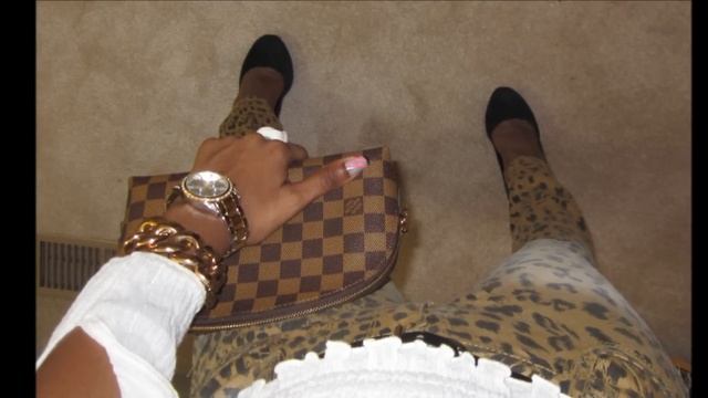 OOTD -- Leopard Pants