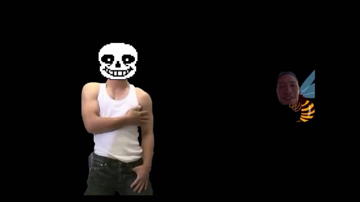 Sans ужалила оса