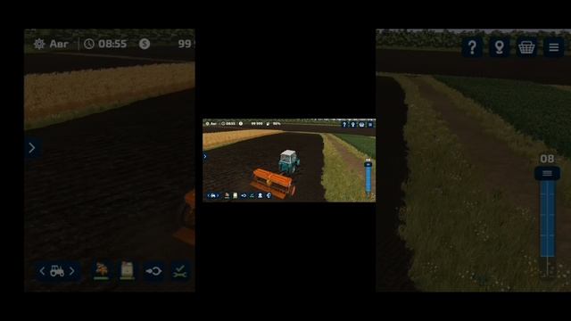 сев гречка 🌾МТЗ 🚜 в разгаре видео на канале #МТЗ #ферма #рек #блог