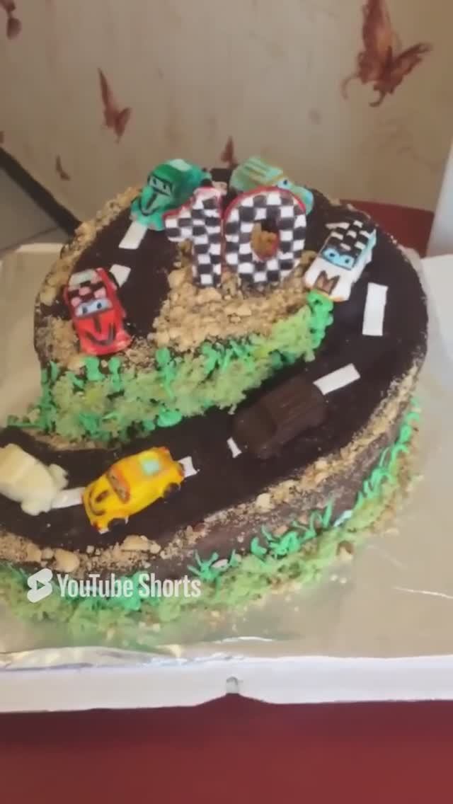 Детский торт с машинками#Children's cake with cars#sorts
