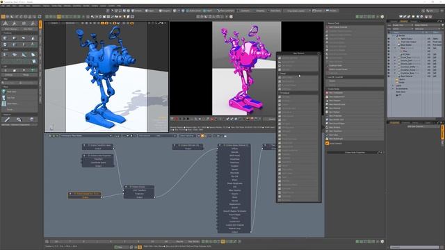 Modo _ Octane Render_ Auto-Connect Workflow Tip