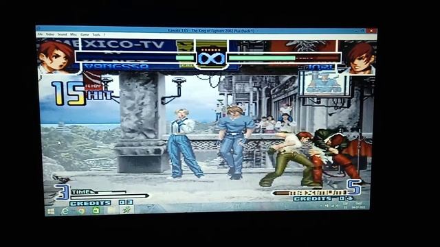 Combo Vanessa Kof 2002 Con HSDM Por Ciber_Kim