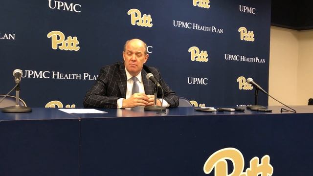 Pitt HC Kevin Stallings 12/9/17