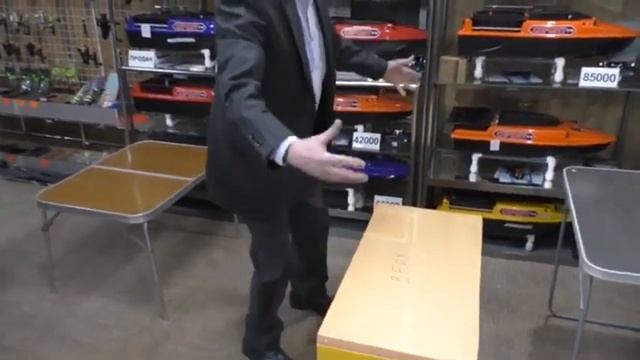 Упаковка корабля САРМАТ для отгрузки.