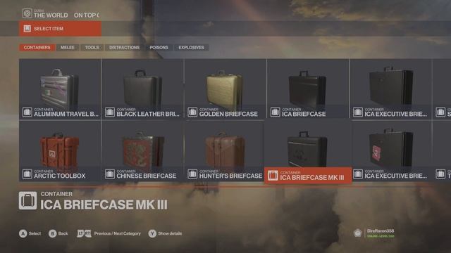 Hitman World of Assassination ❱ Concealed SMGs [Bug]