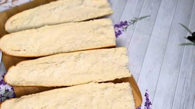 Чесночный хлеб (garlic bread) пошаговый рецепт