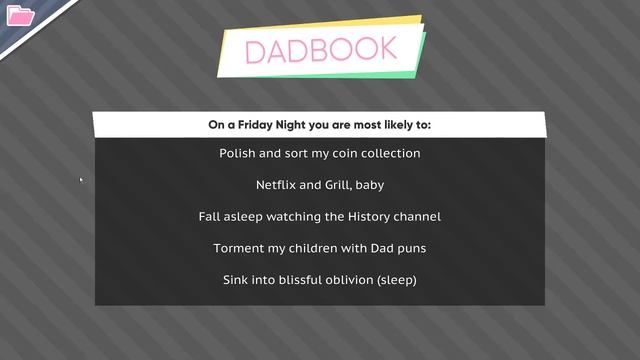 Dream Daddy Let's Play - ( Ep. 6 ) The Dadbook