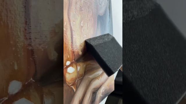 Покрытие лаком❤️ #artist #художник #искусство #картиныназаказ