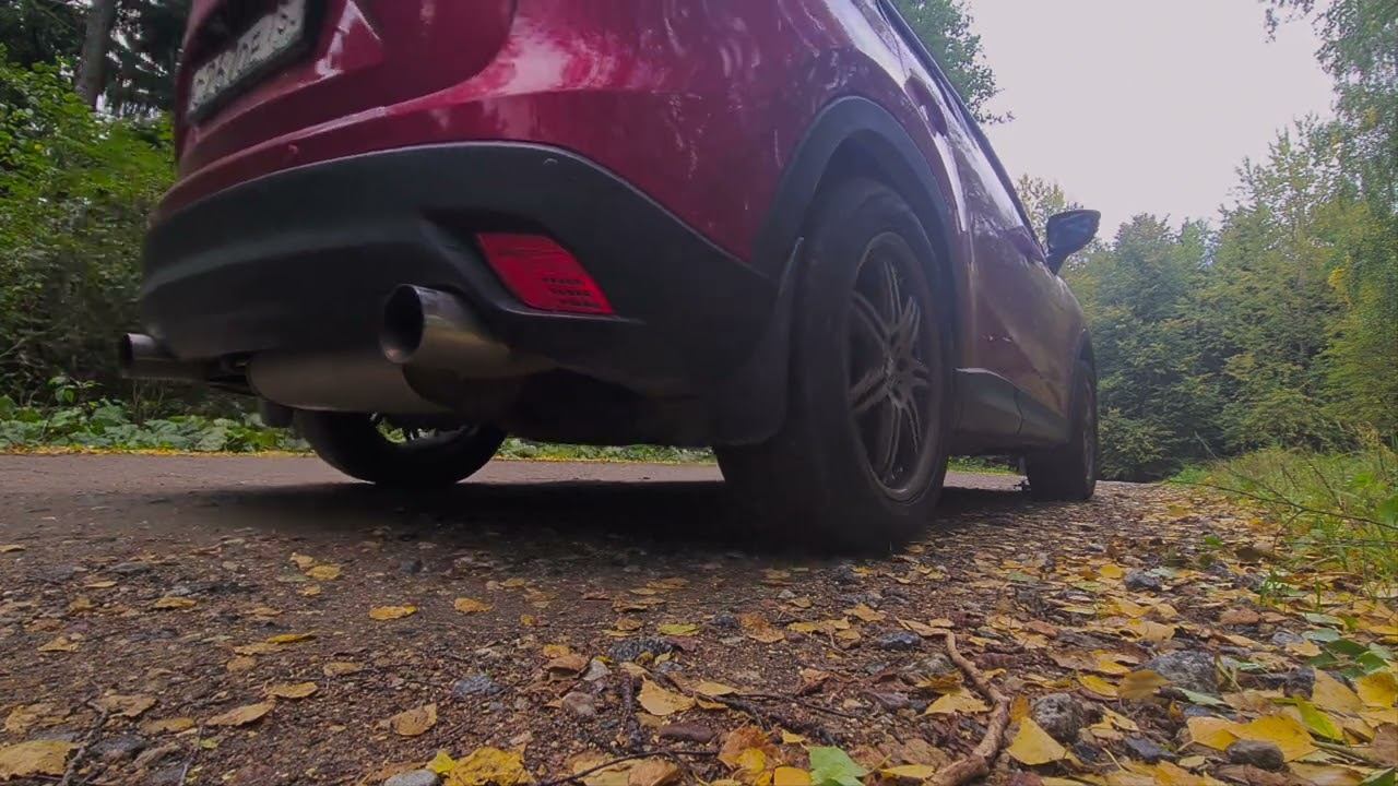 выхлоп на mazda cx5 2.5