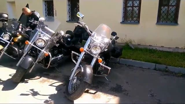 Байк-пост "Берлога" у Хоттабыча и Николо-Шартомский монастырь