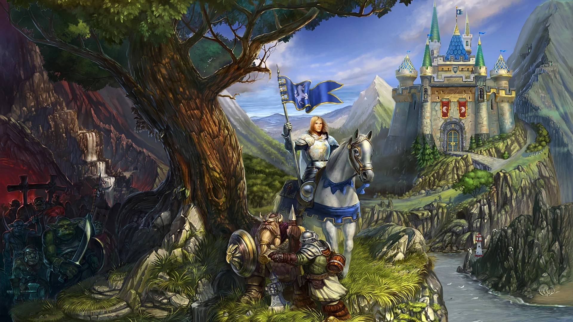 Игровой стрим King's Bounty The Legend